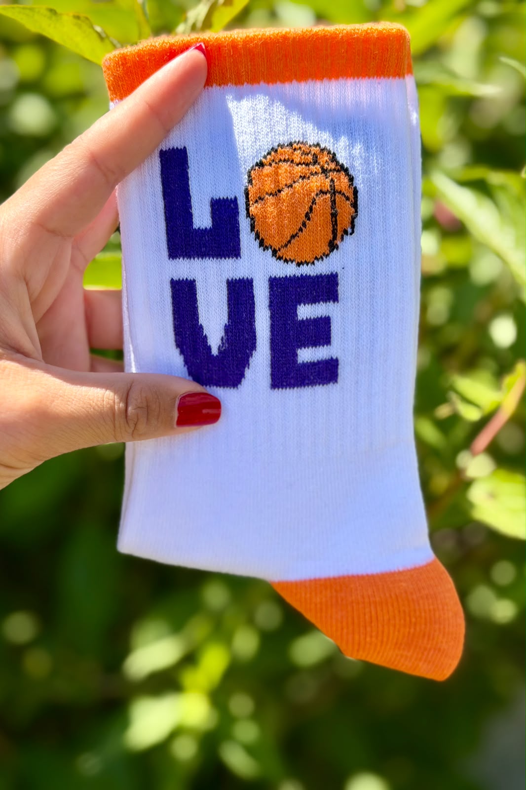 Basketbol Desenli 3'lü Tenis Spor Çorap