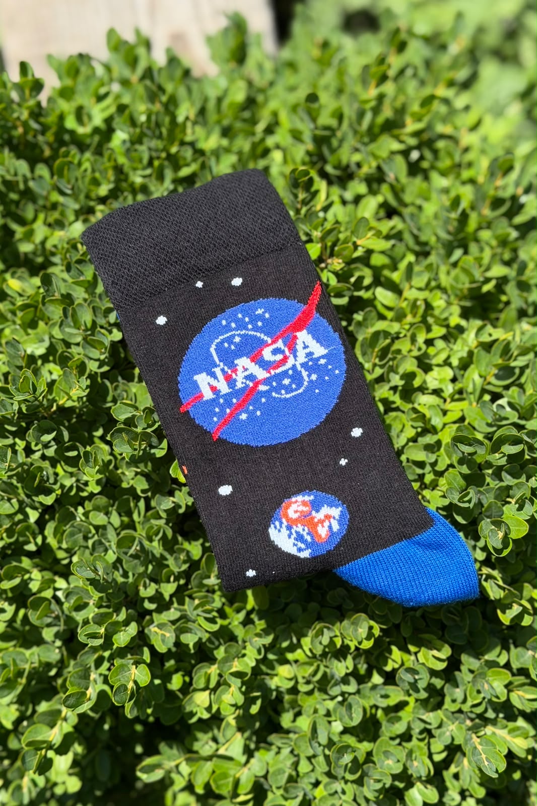 Nasa Gezegenler Sağlı Sollu Soket Çorap